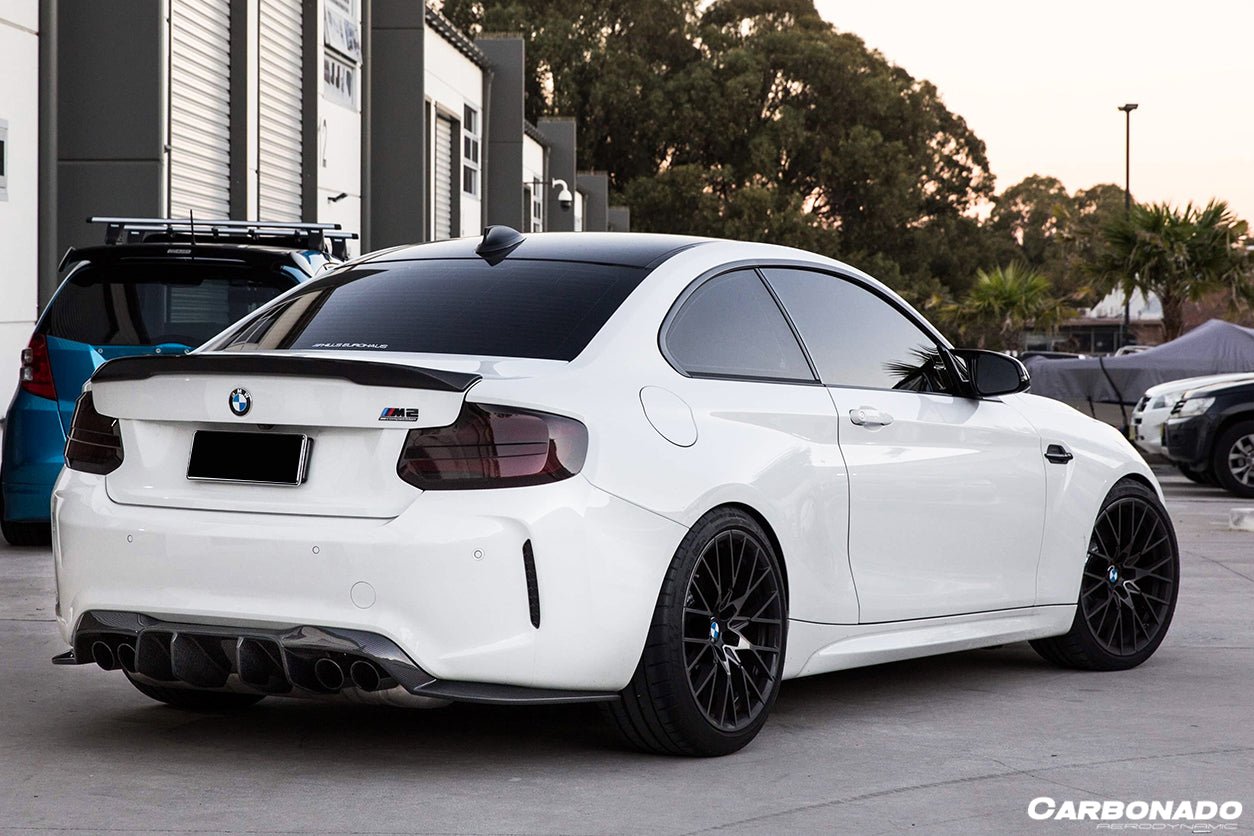 2016-2020 BMW M2 F87 VRS Style Carbon FIber Rear Lip
